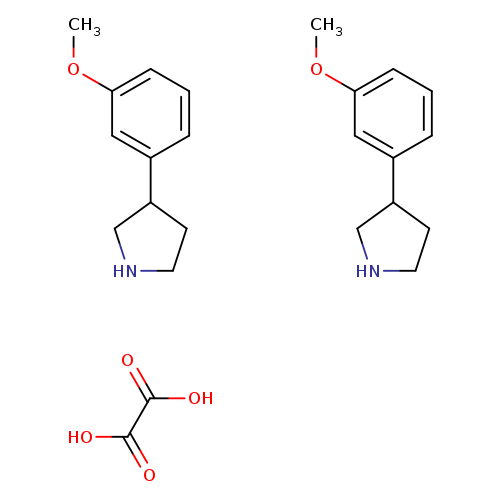 3-(3-Methoxyphenyl)pyrrolidine oxalate(2:1)