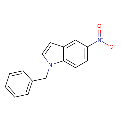 1H-INDOLE, 5-NITRO-1-(PHENYLMETHYL)-