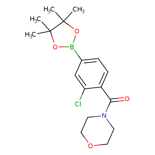(2-Chloro-4-(4,4,5,5-tetramethyl-1,3,2-dioxaborolan-2-yl)phenyl)(morpholino)methanone