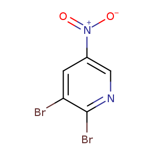 Pyridine, 2,3-dibromo-5-nitro-