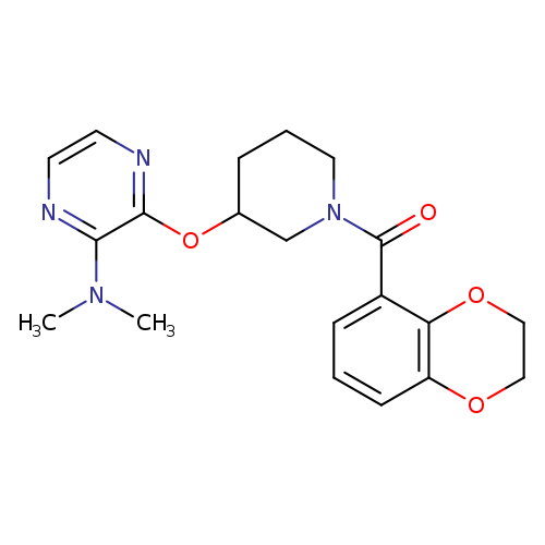 3-{[1-(2,3-dihydro-1,4-benzodioxine-5-carbonyl)piperidin-3-yl]oxy}-N,N-dimethylpyrazin-2-amine