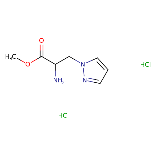 methyl 2-amino-3-(1H-pyrazol-1-yl)propanoate dihydrochloride