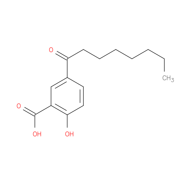 2-Hydroxy-5-octanoylbenzoic acid