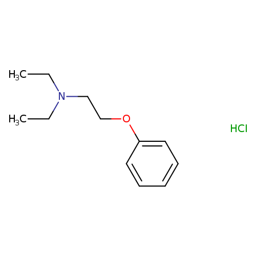diethyl(2-phenoxyethyl)amine hydrochloride