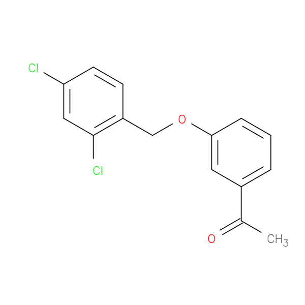 1-(3-[(2,4-DICHLOROBENZYL)OXY]PHENYL)-1-ETHANONE