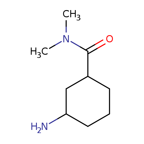 3-amino-N,N-dimethylcyclohexane-1-carboxamide
