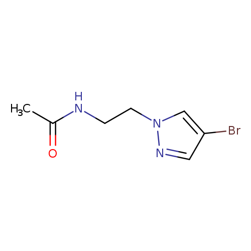 N-[2-(4-bromo-1H-pyrazol-1-yl)ethyl]acetamide