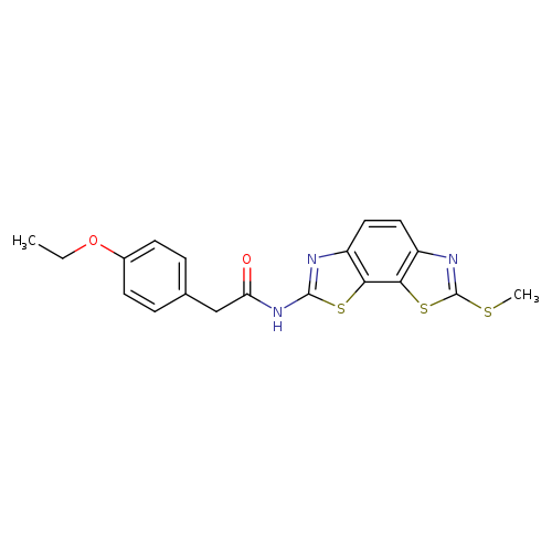 2-(4-ethoxyphenyl)-N-[11-(methylsulfanyl)-3,12-dithia-5,10-diazatricyclo[7.3.0.0^{2,6}]dodeca-1(9),2(6),4,7,10-pentaen-4-yl]acetamide