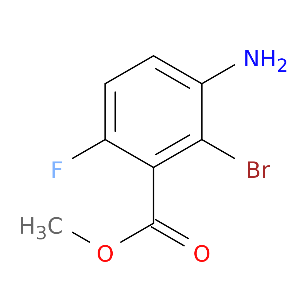 methyl 3-amino-2-bromo-6-fluorobenzoate