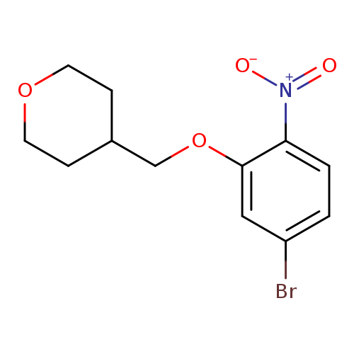 4-(5-Bromo-2-nitro-phenoxymethyl)-tetrahydro-pyran