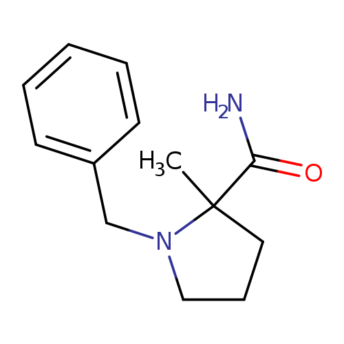 1-benzyl-2-methylpyrrolidine-2-carboxamide