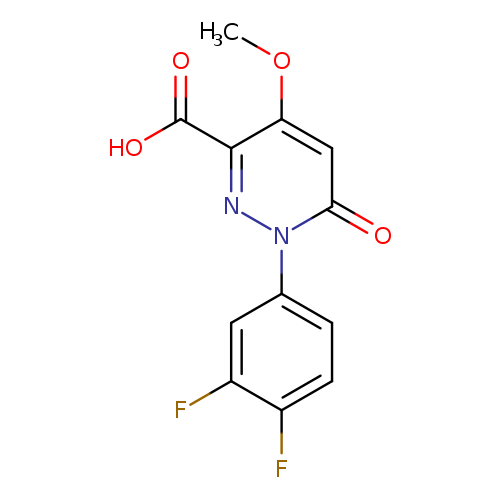1-(3,4-Difluorophenyl)-4-methoxy-6-oxo-1,6-dihydropyridazine-3-carboxylic acid