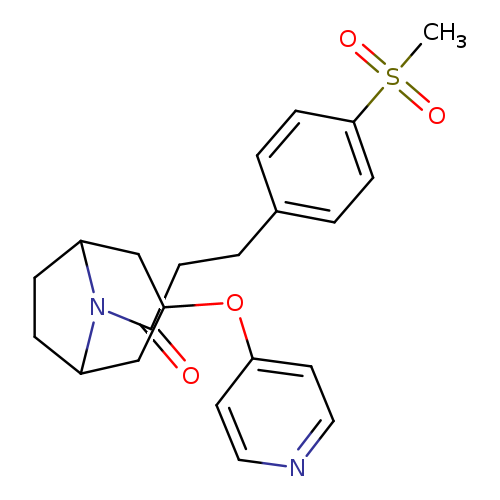 3-(4-methanesulfonylphenyl)-1-[3-(pyridin-4-yloxy)-8-azabicyclo[3.2.1]octan-8-yl]propan-1-one