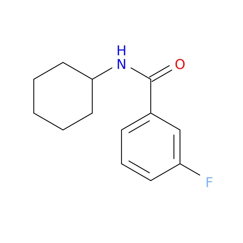 N-Cyclohexyl 3-fluorobenzamide