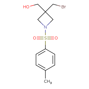 (3-(Bromomethyl)-1-(p-toluenesulfonyl)azetidin-3-yl)methanol