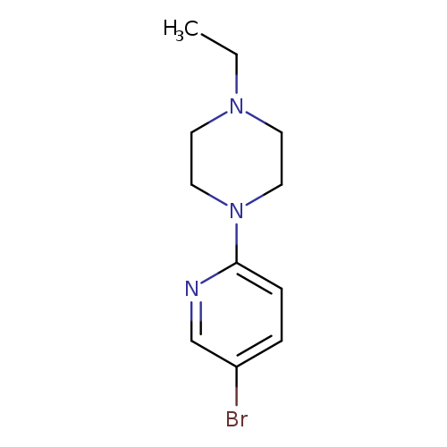 5-Bromo-2-(4-ethylpiperidino)pyridine