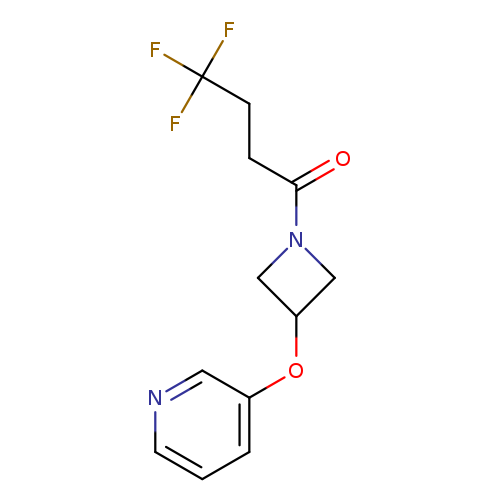 4,4,4-trifluoro-1-[3-(pyridin-3-yloxy)azetidin-1-yl]butan-1-one