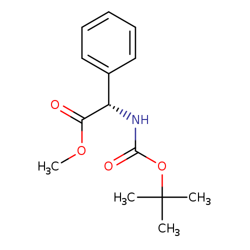 Methyl (2r)-2-[(tert-butoxy)carbonylamino]-2-phenylacetate