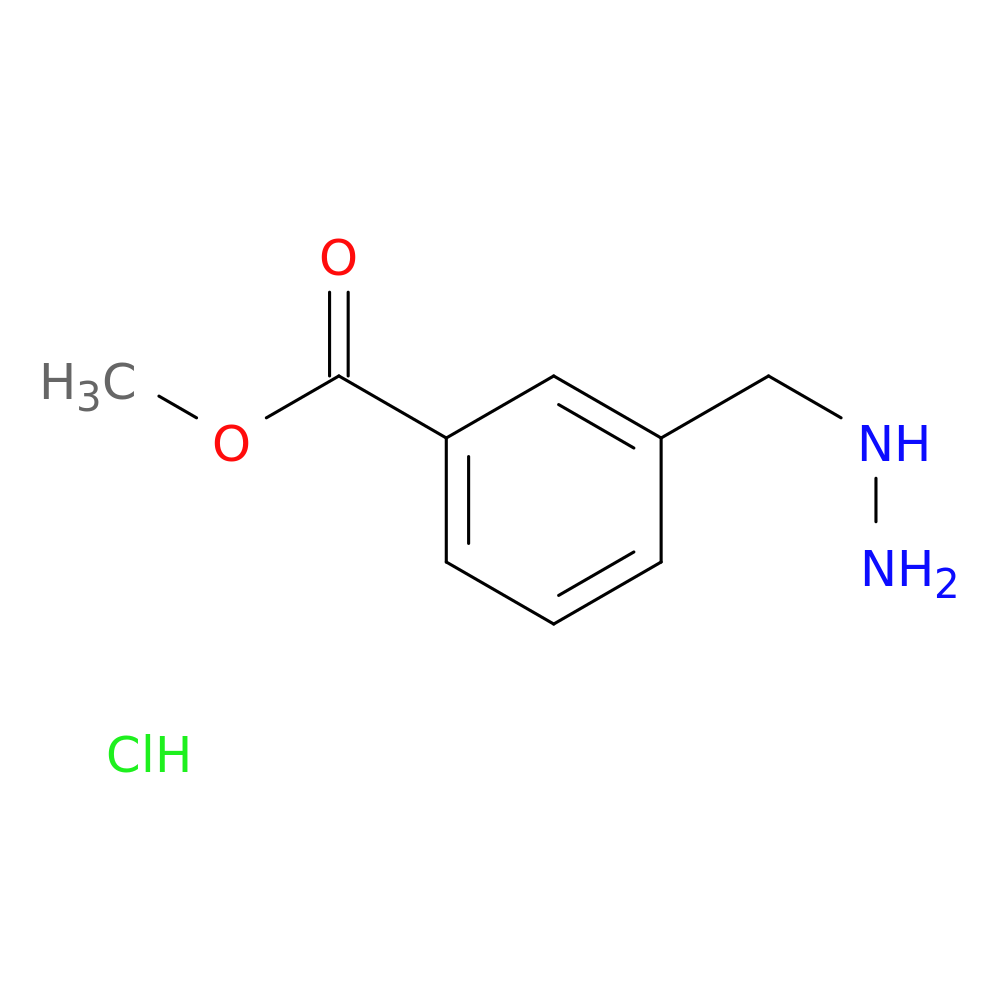 Methyl 3-(hydrazinylmethyl)benzoate hydrochloride