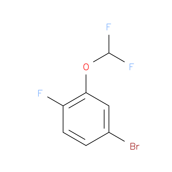 4-Bromo-2-(difluoromethoxy)-1-fluorobenzene