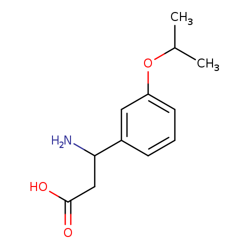 Benzenepropanoic acid, b-amino-3-(1-methylethoxy)-