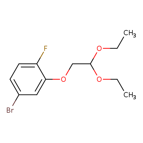 4-BROMO-2-(2,2-DIETHOXYETHOXY)-1-FLUOROBENZENE