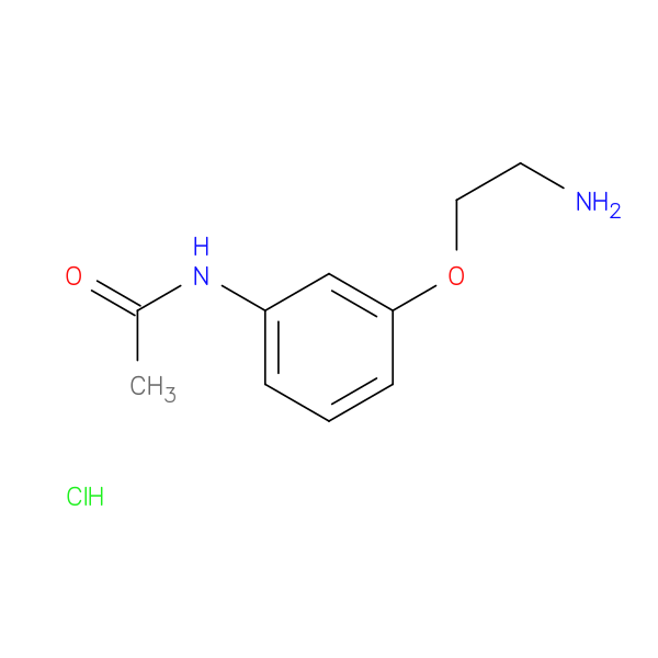 N-[3-(2-aminoethoxy)phenyl]acetamide hydrochloride
