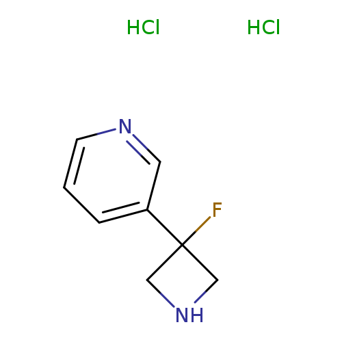 3-(3-fluoroazetidin-3-yl)pyridine dihydrochloride