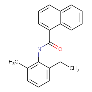 N-(2-ethyl-6-methylphenyl)-1-naphthamide