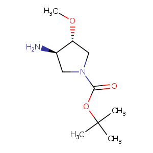 (3R,4R)-3-Amino-4-methoxy-pyrrolidine-1-carboxylic acid tert-butyl ester