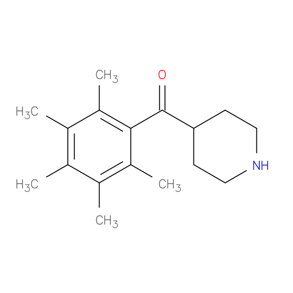(2,3,4,5,6-Pentamethylphenyl)(piperidin-4-yl)methanone