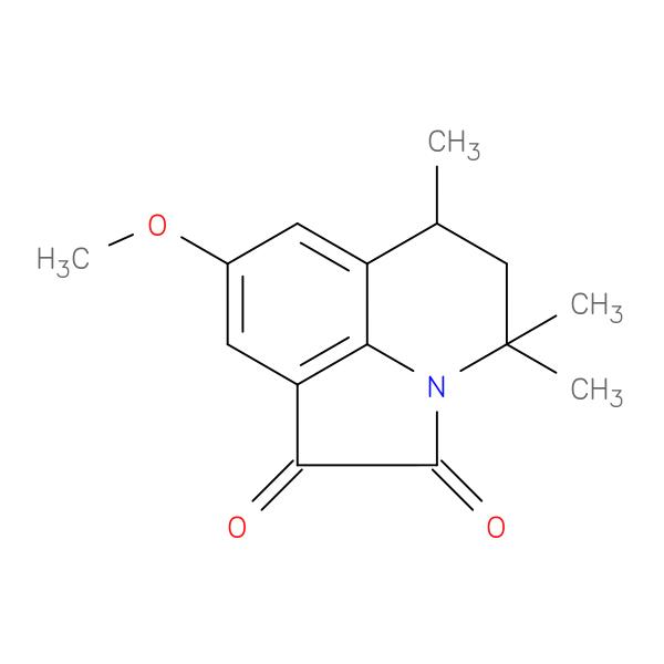 8-Methoxy-4,4,6-trimethyl-5,6-dihydro-4h-pyrrolo[3,2,1-ij]quinoline-1,2-dione
