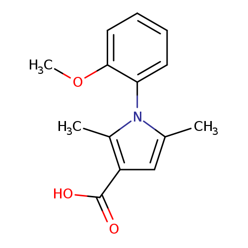 1-(2-Methoxyphenyl)-2,5-dimethyl-1h-pyrrole-3-carboxylic acid