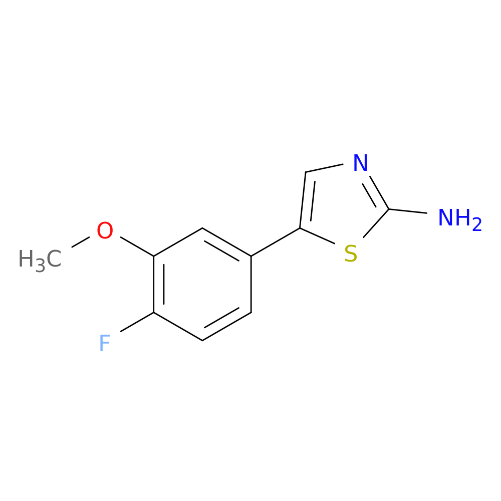 5-(4-Fluoro-3-methoxyphenyl)thiazol-2-amine