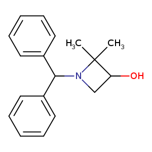 1-(Diphenylmethyl)-2,2-dimethyl-3-azetidinol