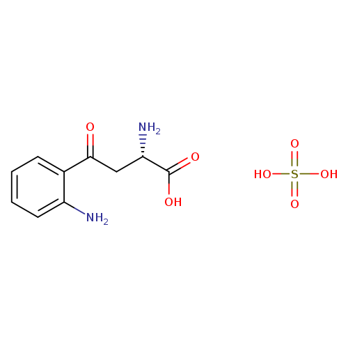 (S)-2-Amino-4-(2-aminophenyl)-4-oxobutanoic acid compound with sulfuric acid (1:1)