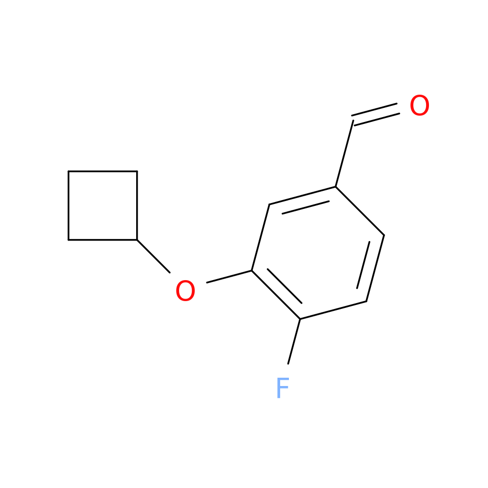 3-Cyclobutoxy-4-fluorobenzaldehyde