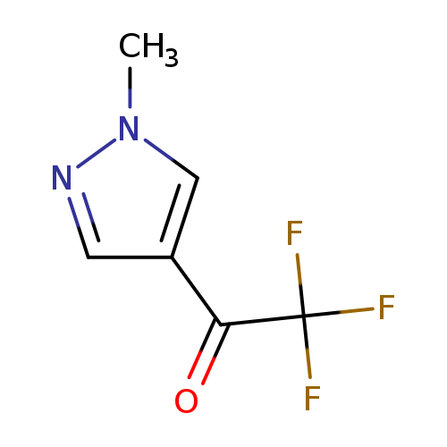 2,2,2-trifluoro-1-(1-methyl-1H-pyrazol-4-yl)ethan-1-one