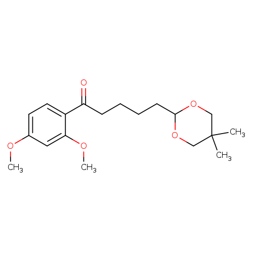 2',4'-Dimethoxy-5-(5,5-dimethyl-1,3-dioxan-2-yl)valerophenone