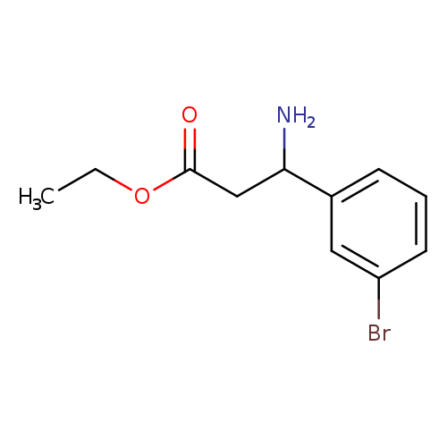 ethyl 3-amino-3-(3-bromophenyl)propanoate