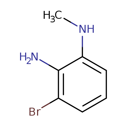 1,2-Benzenediamine, 3-bromo-N1-methyl-