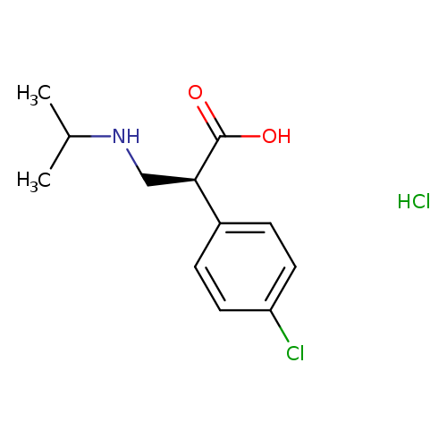 (S)-2-(4-Chlorophenyl)-3-(isopropylamino)propanoic acid hydrochloride