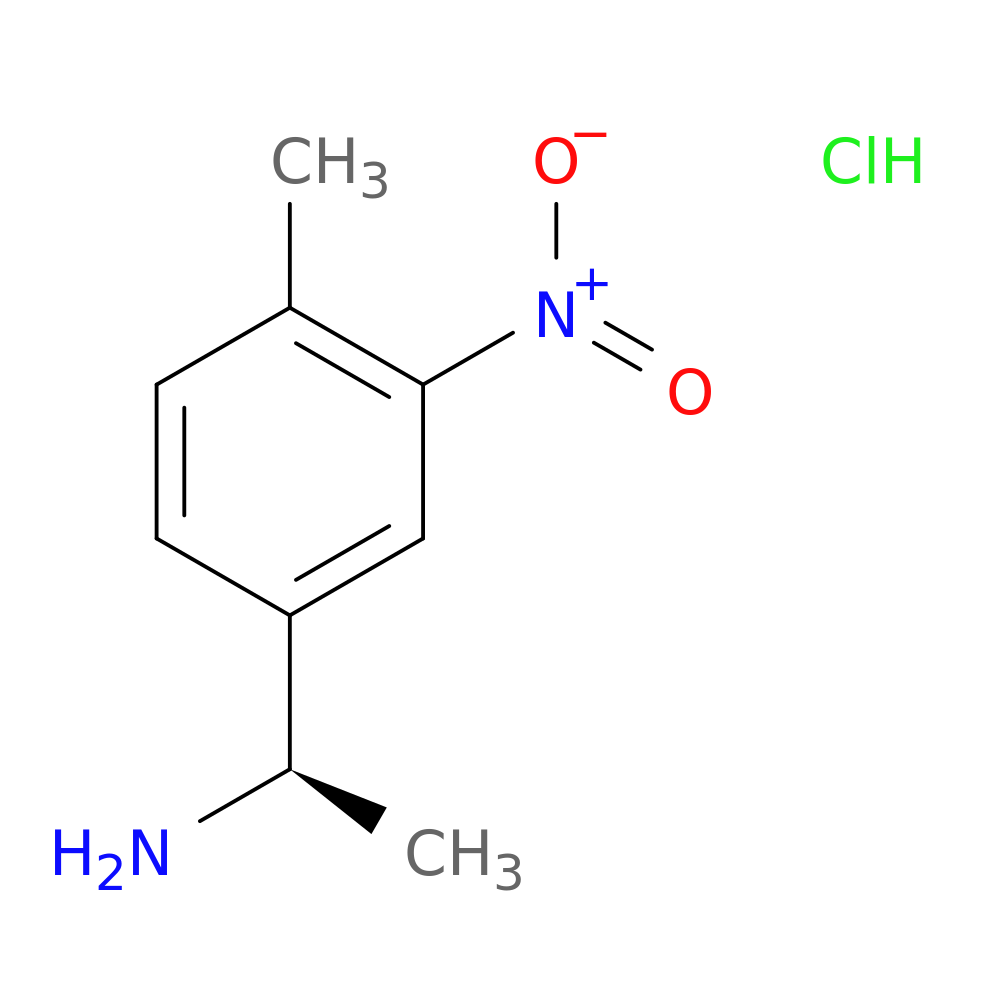 (1R)-1-(4-methyl-3-nitrophenyl)ethan-1-amine hydrochloride