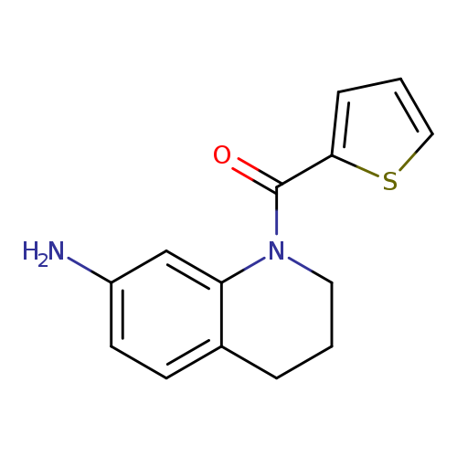 1-(thiophene-2-carbonyl)-1,2,3,4-tetrahydroquinolin-7-amine