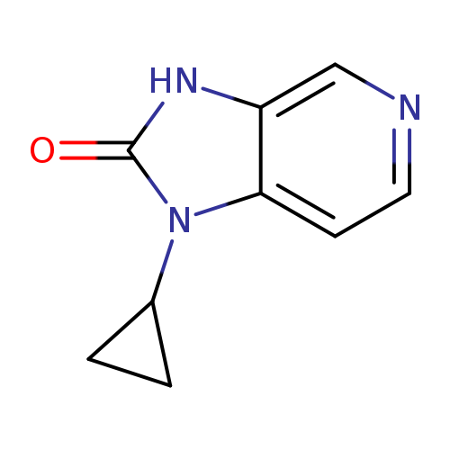 1-Cyclopropyl-1,3-dihydro-2H-imidazo[4,5-c]pyridin-2-one