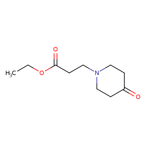 Ethyl 3-(4-oxopiperidin-1-yl)propanoate