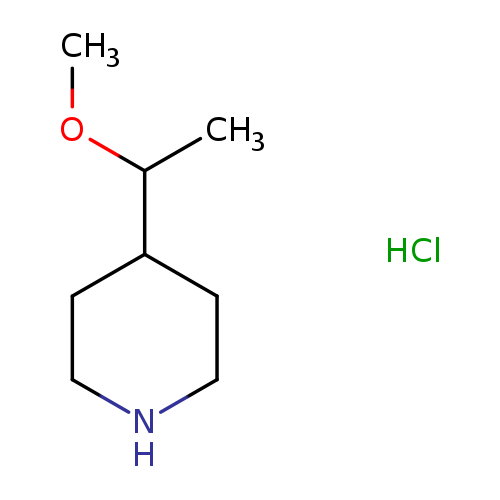 4-(1-methoxyethyl)piperidine hydrochloride