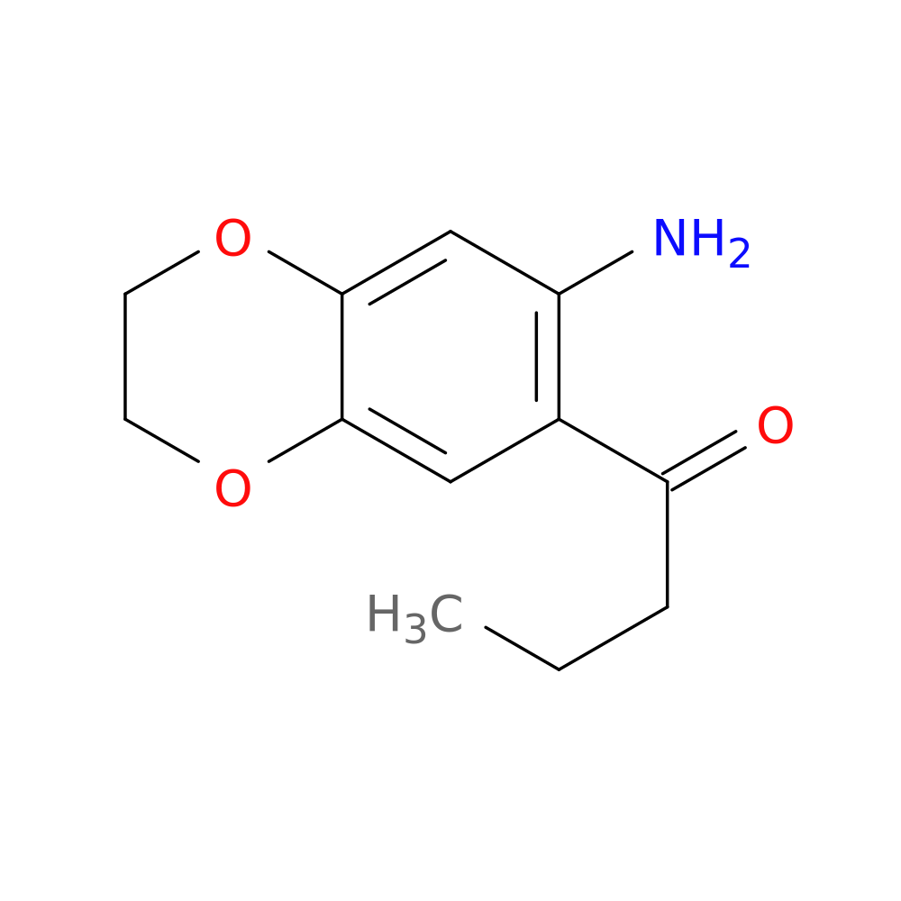 1-(7-amino-2,3-dihydro-1,4-benzodioxin-6-yl)butan-1-one