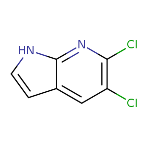 1H-Pyrrolo[2,3-b]pyridine, 5,6-dichloro-