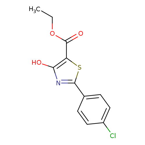 Ethyl 2-(4-chlorophenyl)-4-hydroxy-1,3-thiazole-5-carboxylate